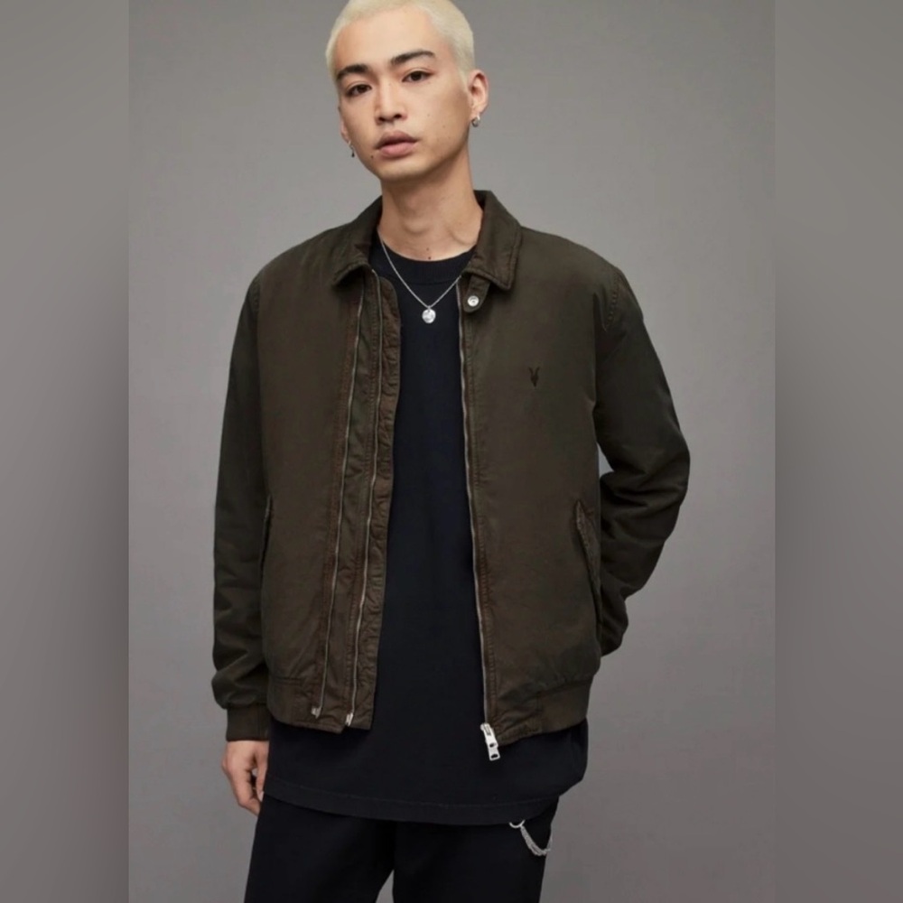Allsaints Nicks Zip Front Jacket